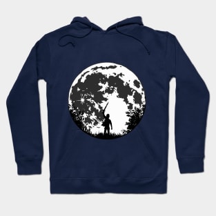 Wander in Moon (silhouette) Hoodie